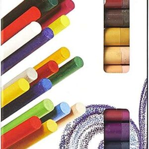 daler rowney pack de 25 pasteles blandos para amplia variedad de superficies facil de usar colores surtidos