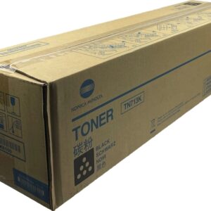 konica minolta tn713k negro cartucho de toner original tn713k/a9k8150