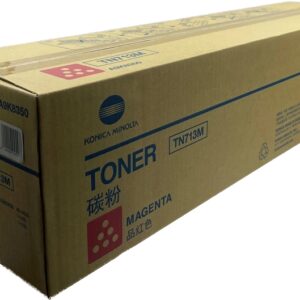 konica minolta tn713m magenta cartucho de toner original tn713m/a9k8350