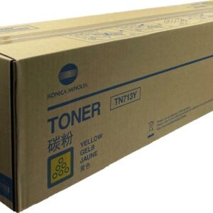 konica minolta tn713y amarillo cartucho de toner original tn713y/a9k8250