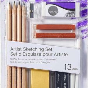daler rowney simply pack de 13 piezas para dibujar y esbozar idoneo para artistas principiantes