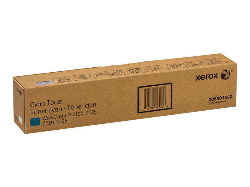 xerox workcentre 7120/7125/7220/7225 cyan cartucho de toner original 006r01460