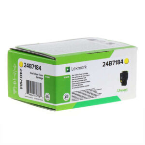 lexmark xc2240/xc4240 amarillo cartucho de toner original 24b7184