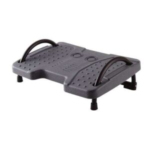 cromad reposapies ajustable en altura color gris