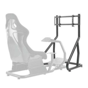 cromad soporte para monitor 32" a 50" ideal para utilizar con racing simulator cockpit seat sistema antirrobo peso max. 50kg vesa de 75x75 hasta 400x200