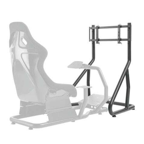 cromad soporte para monitor 32" a 50" ideal para utilizar con racing simulator cockpit seat sistema antirrobo peso max. 50kg vesa de 75x75 hasta 400x200