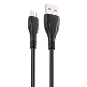 xo cable nb185 carga rapida usb micro usb 6a 1m color negro