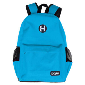 dohe serie icon mochila tamaño 30x43x16cm bolsillo exterior y bolsillo interior para tablet tirantes reforzados y ajustables asa superior color azul claro