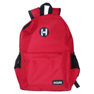 dohe serie icon mochila tamaño 30x43x16cm bolsillo exterior y bolsillo interior para tablet tirantes reforzados y ajustables asa superior color rojo