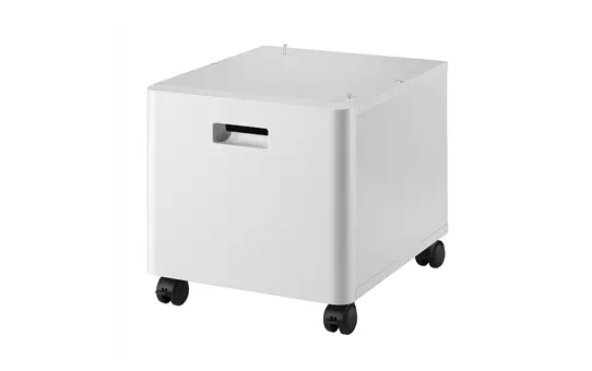 brother mesa pedestal para impresoras laser compartimento de almacenaje ruedas con freno