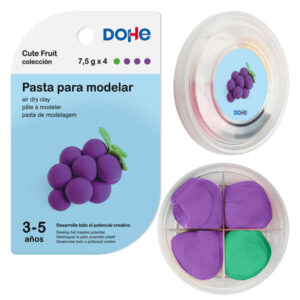 dohe coleccion cute fruit pasta para modelar uvas ligera y flexible apto para niños de 3 a 5 años