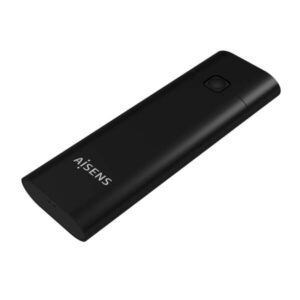 aisens caja externa m.2 (ngff) nvme a usb3.2 gen2 color negro