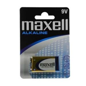 maxell pila alcalina lr09 9v