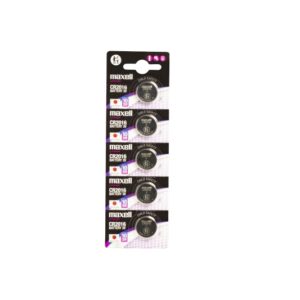 maxell pack de 5 pilas litio de boton cr2016 3v
