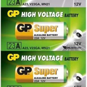 gp pack de 5 pilas alcalinas 23a 12v