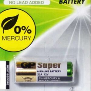 gp pack de 1 pila alcalina 23a 12v