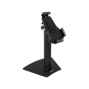 tooq soporte de sobremesa profesional ajustable para tablet de entre 7.9” a 10.5” incluye candado antirrobo organizador de cables se puede fijar a la mesa