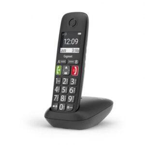 gigaset e290 telefono inalambrico dect pantalla grande en b/n teclas con numeros grandes volumen con funcion amplificador gran autonomia