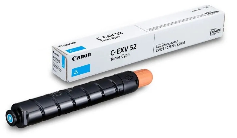 canon cexv52 cyan cartucho de toner original 0999c002