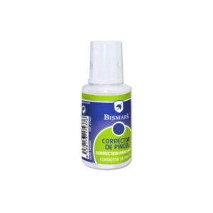bismark liquido corrector 16ml secado rapido aplicador de pincel tamaño compacto