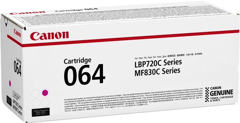 canon 064 magenta cartucho de toner original 4933c001