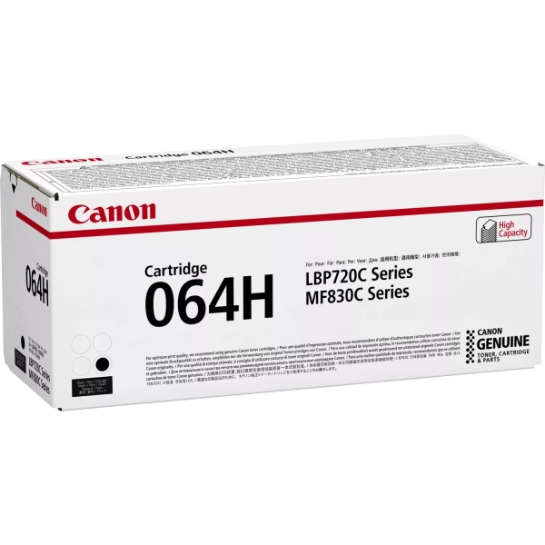 canon 064h negro cartucho de toner original 4938c001