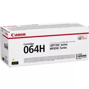 canon 064h amarillo cartucho de toner original 4932c001