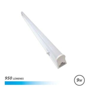 elbat tubo led t5 9w 950lm 60cm luz fria con interruptor