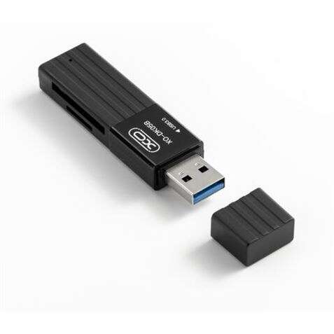 xo lector de tarjetas 2 en 1 usb 3.0