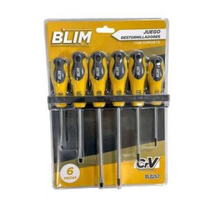 blim juego 6 piezas destornilladores con soporte