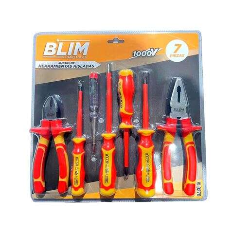 blim juego 7 pcs herramientas aisladas 1000v