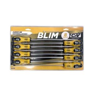 blim juego 8 piezas destornilladores largos