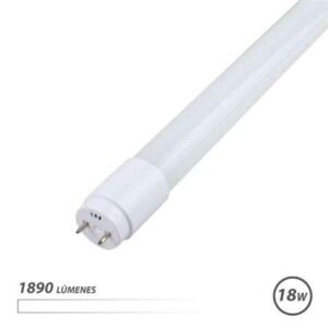 elbat tubo led cristal 18w 120cm luz blanca