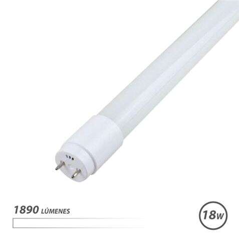 elbat tubo led cristal 18w 120cm luz blanca