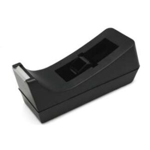 bismark portarrollos de sobremesa para cintas adhesivas de hasta 33m cuchilla de acero color negro