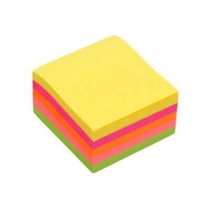bismark taco de 450 notas adhesivas 76x76mm colores neon surtidos