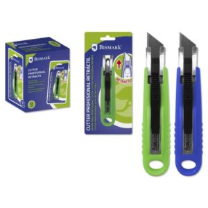 bismark cutter profesional retractil empuñadura de plastico