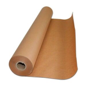 fabrisa rollo de papel kraft verjurado 70gr 1x25m color marron