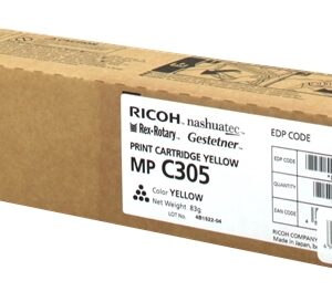 ricoh aficio mp c305/mp c305spf amarillo cartucho de toner original 842080/841597/mpc305e