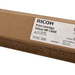 ricoh aficio mp c300/mp c400/mp c401 amarillo cartucho de toner original 842236/842041/841553/841302