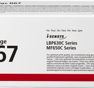 canon 067 negro cartucho de toner original 5102c002