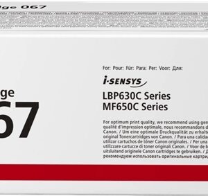 canon 067 amarillo cartucho de toner original 5099c002
