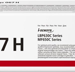 canon 067h negro cartucho de toner original 5106c002
