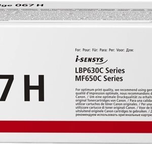 canon 067h amarillo cartucho de toner original 5103c002