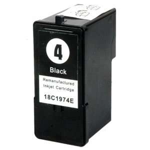 lexmark 4 negro cartucho de tinta generico reemplaza 18c1974e
