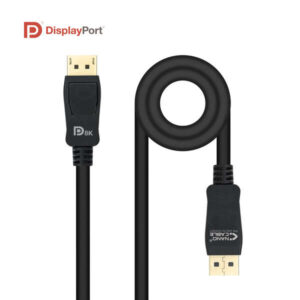 nanocable cable displayport 1.4 certif. vesa dp/m dp/m 1.5m color negro