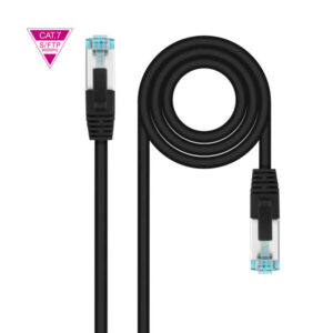 nanocable cable red cat.7 lszh sftp pimf awg26 2m color negro