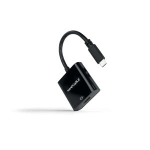 nanocable conversor usb c a hdmi 4k 15cm color negro