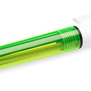 bic 4 colours fluo boligrafo de bola retractil punta media de 1.0mm tinta con base de aceite tinta de colores: negro, azul, rojo y amarillo fluorescente