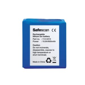 safescan lb 105 bateria recargable para detector de billetes falsos safescan 155 s, 165 s y 185 s autonomia hasta 30h
